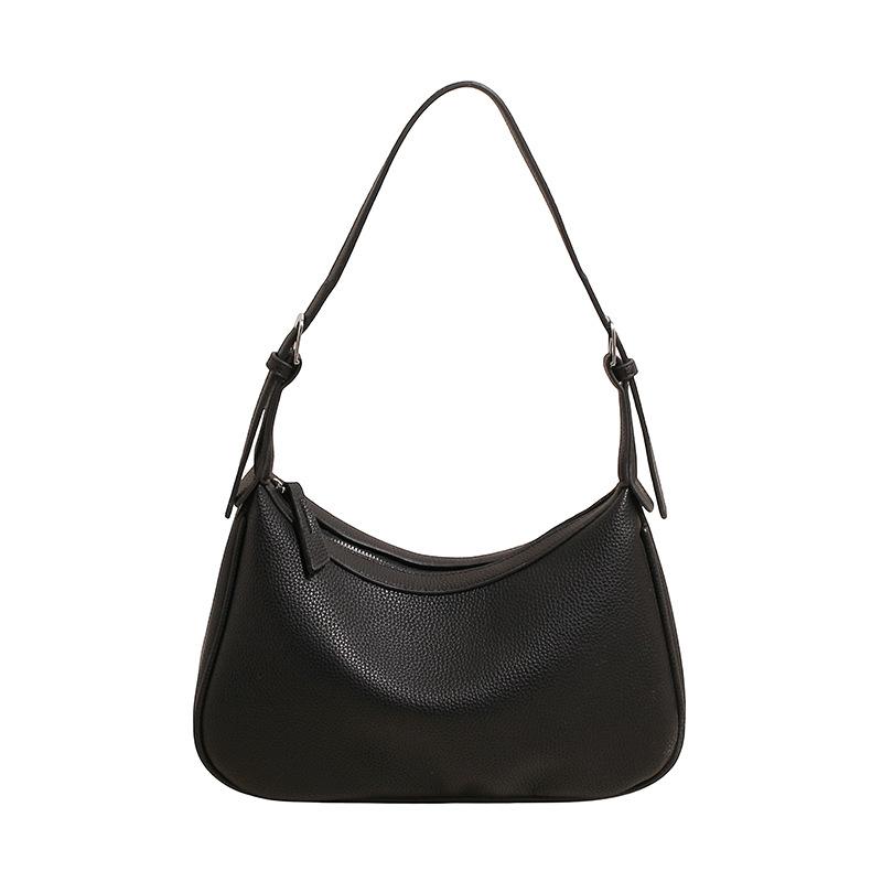 Schicke PU Hobo-Tasche für Damen – Weiche, texturierte Schulter-Tragetasche mit minimalistischem Design