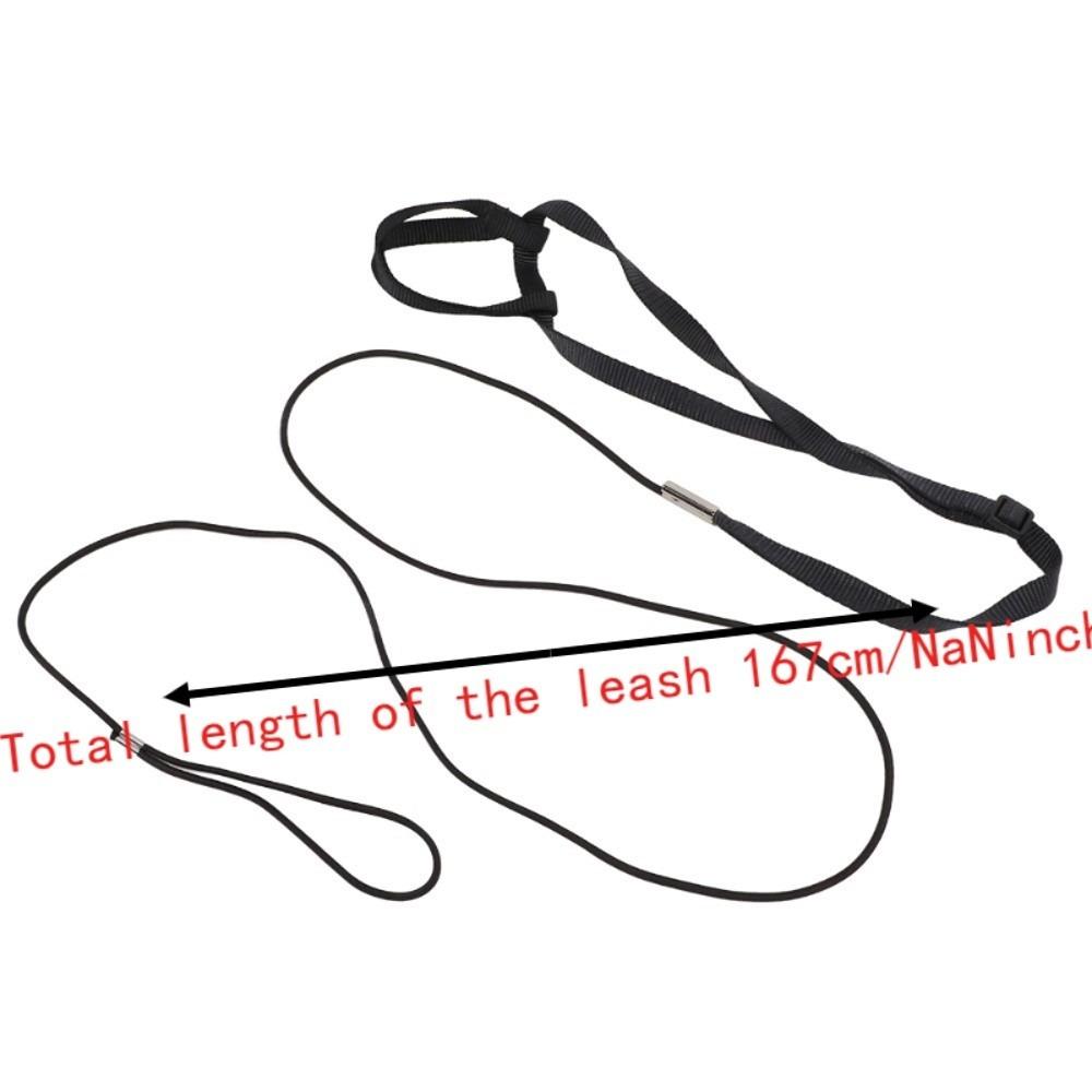 Adjustable Ultra Light Bird Harness Adjustable Anti-Escape Parrot Harness Nylon Material Parrot Leash Parties