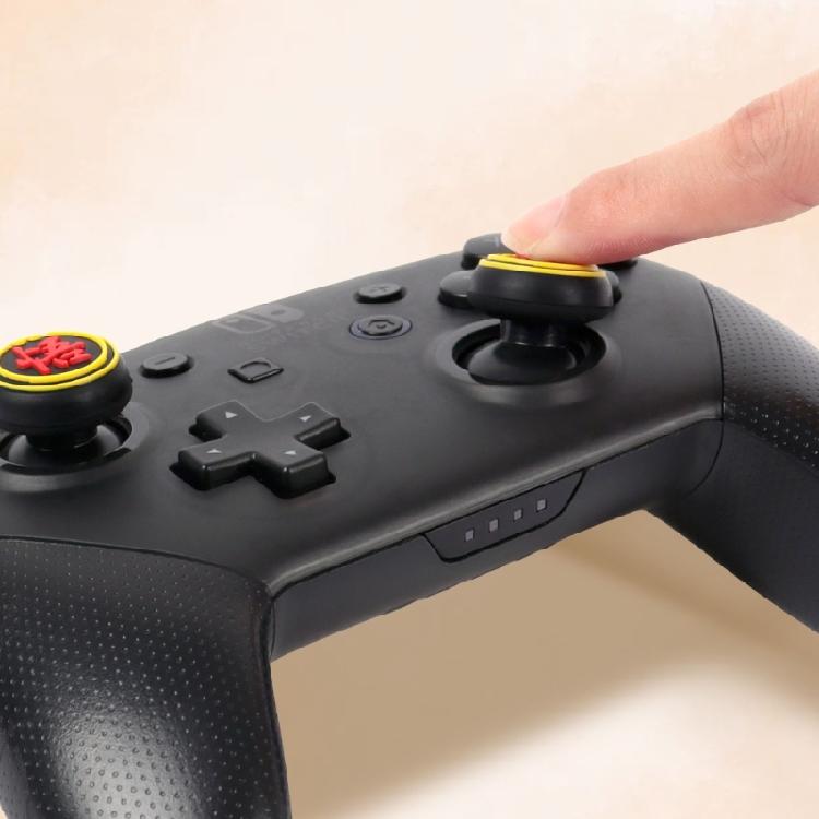 Joystick Cover Printed Chinese Characters Thumbstick Caps Soft Thumb Grip Protector Thumb Stick Caps Cover