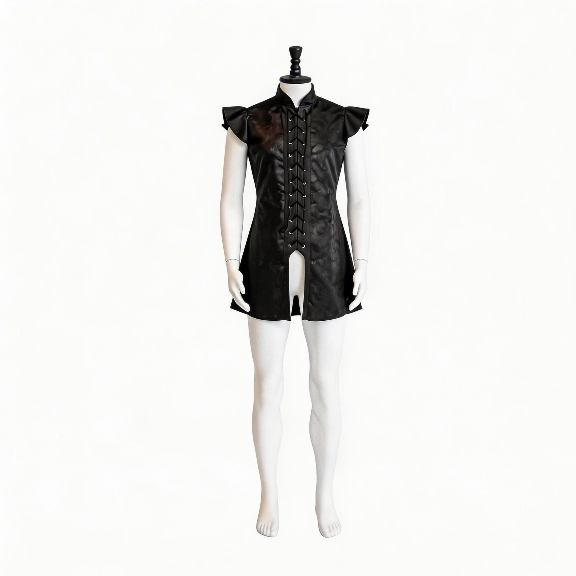 European and American Snow Costumes, Halloween Game of Thrones Medieval Knight Vest Cosplay XS