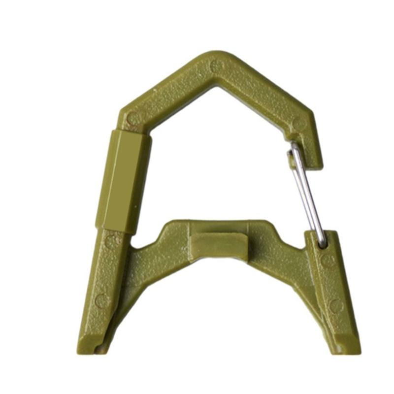 

Outdoor Tent Camping Light Hook Spring Buckle Plastic Lamp Carabiner Portable Tent Lamp Hanging Hook Lamp Carabiner зелений