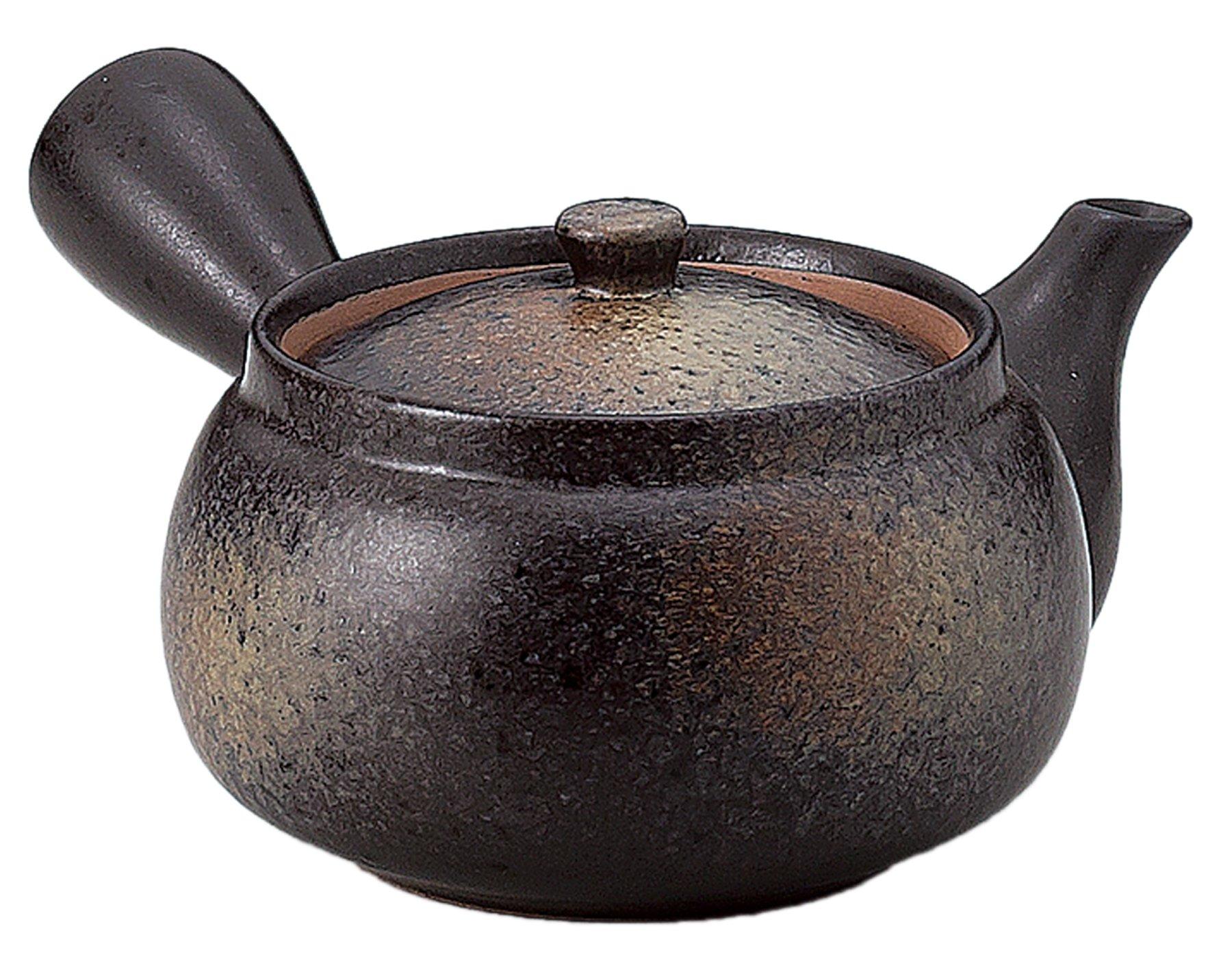 

чайник панорамный x 8 Сделано в Японии 47125243 в стиле Бидзэн (с ситечком) [11 см, 380 мл]