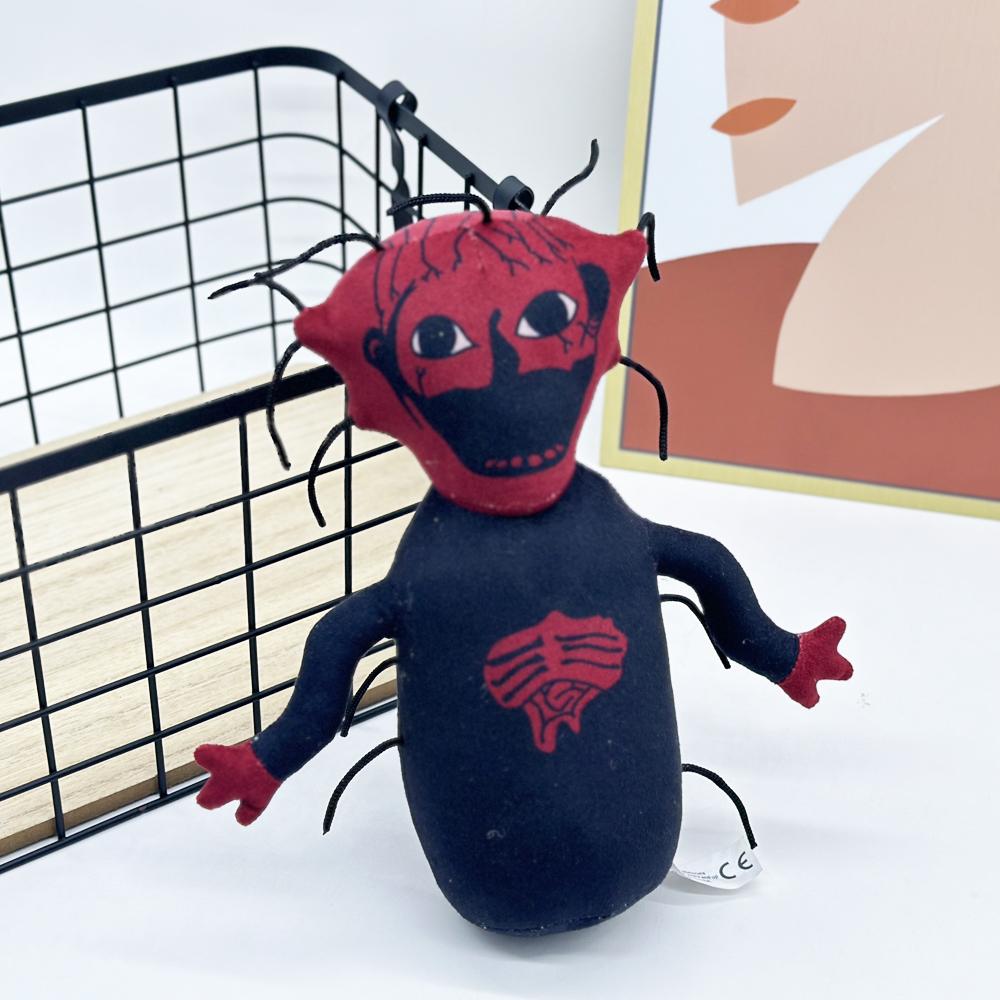 The Boiled One Plush Creative Funny Horror Doll, Cartoon Anime Related Plush Toy Birthday Gift Indoor Room Decoration
