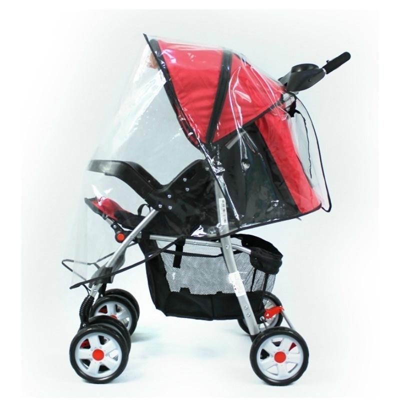Waterproof EVA Raincover for Stroller Pram Cart Dust Rain Cover Raincoat for Baby Stroller