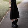 Punk Style Women Boots Lace-up Heel Height Platform Shoes Woman Gothic Ankle Rock Boots Metal Decor Man And Woman Sneakers
