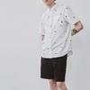 Vans Beach Allover Print Sports Casual Breathable Short Sleeve Shirt Men Shirts White VN0000MYYQJ