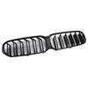 Matte Black Dual Slats Front Kidney Grille For BMW G30 G31 LCI 2021-2024