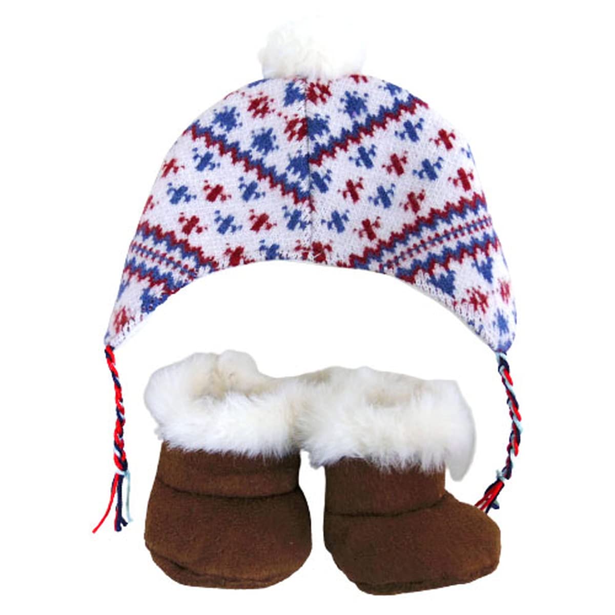 

Набор вязаной шапки и пинеток Nakajima Pickles 186973-23