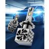 2Pcs H11/H9/H8 Light Bulbs 6000K Cool White High And Low Beam Headlights 48000ML Brilliant Brightness Halogen Bulb