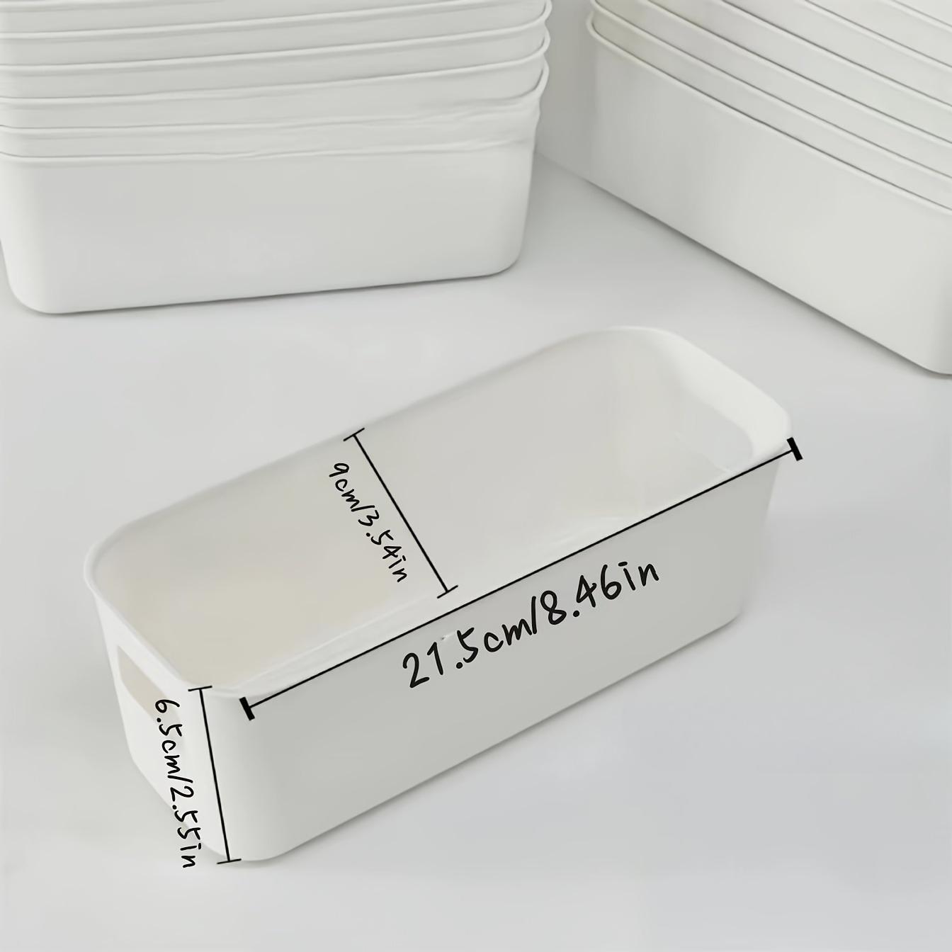 

4pcs Multi-functional Storage Box Desktop Easter Decoration Cosmetic Sundries Organizer Drawer Storage Bin for Home Office