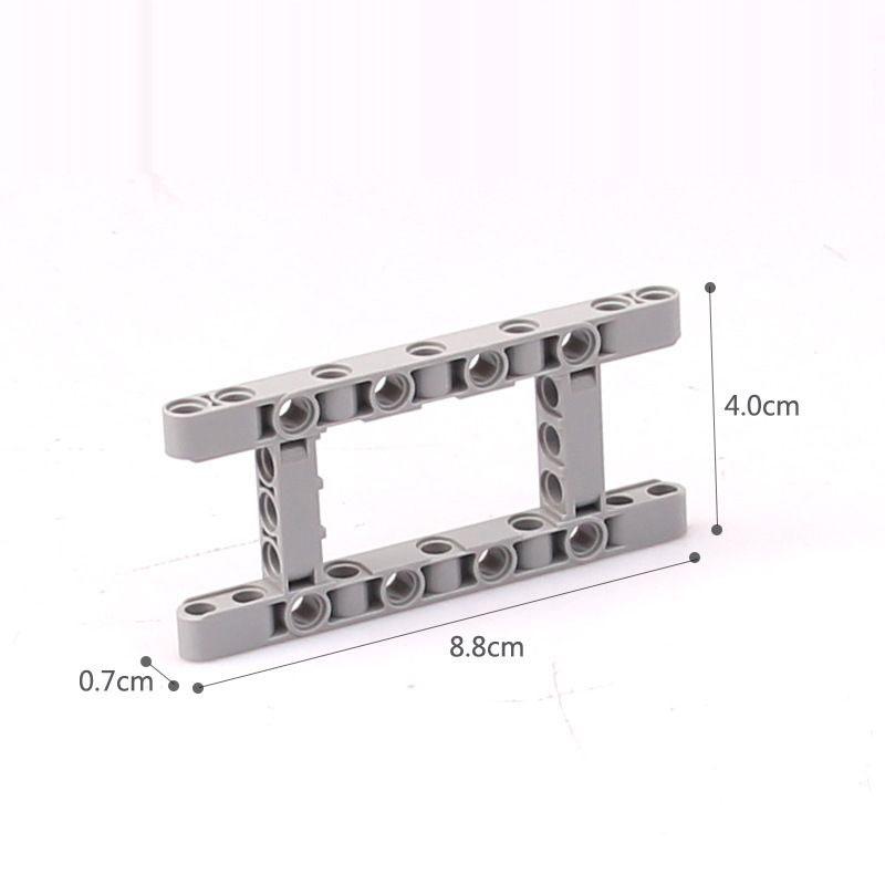 MOC Technical Liftarm Beams Bricks DIY Assembles Particles 32348 Modified Bent Brick Educational 39793 39790 Construction Toys