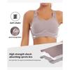 Women Wireless Vest Style High Support Breathable Sports Bra For Fitness Yoga