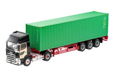 TOMYTEC Tomica Limited Vintage Neo Hino Profia 40-футовий причіп-контейнеровоз Toho Sharyo TC36H1C34 Чорний Готовий продукт LV-N292c