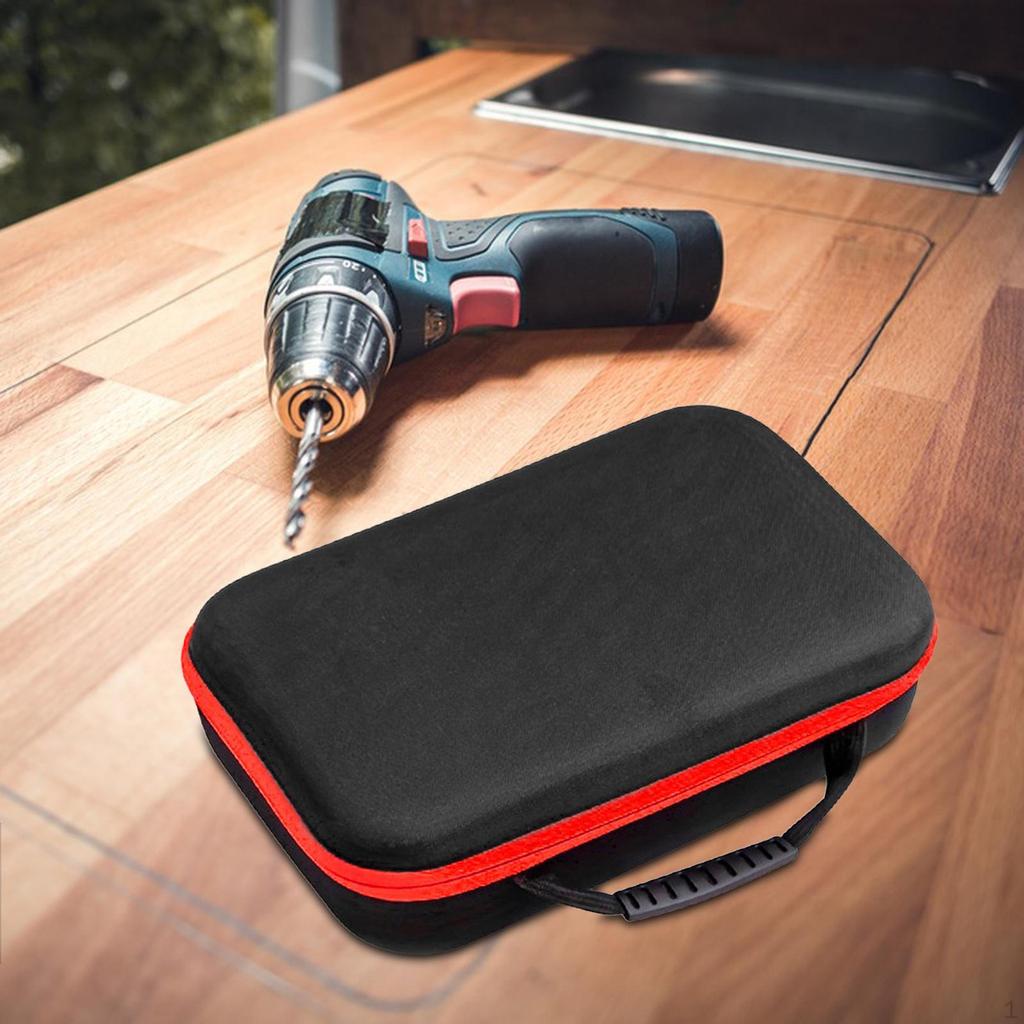 Electric Drill Organizer with Secure Grip