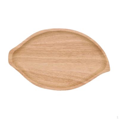 Bandeja de sobremesa de madeira, organizador de balcão, pratos de sobremesa, bandeja de comida de frutas secas