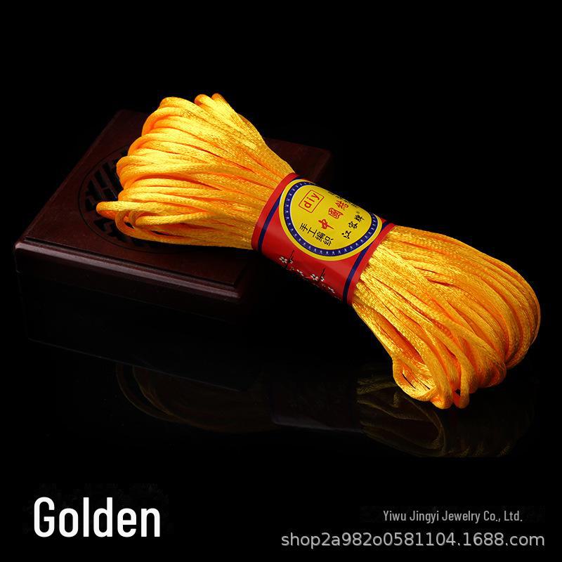 

Красная ручная плетеная веревка 2,5 мм своими руками, китайская узелковая веревка, длина 20 м Line 5 20m/2.5mm thick