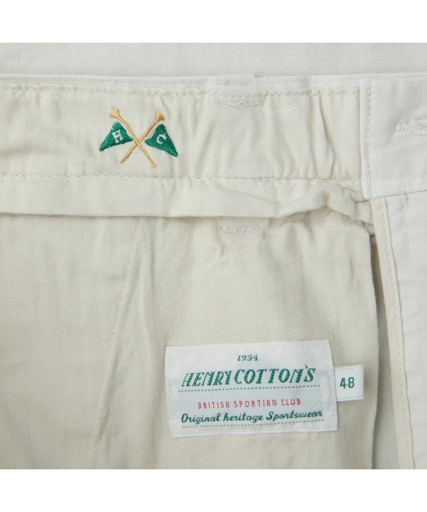 Henlikoteun [British Sporting Club] Garment Dyeing One-Tuck Chino Pants Abpam26701Ivx