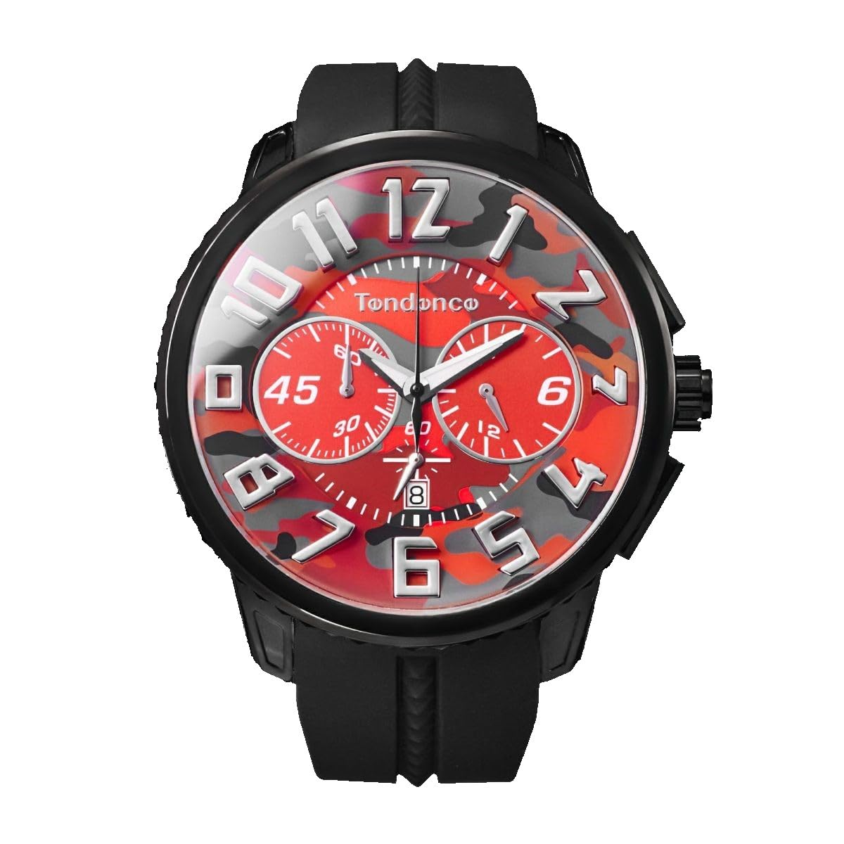 

Tendence Watch GULLIVER ROUND CAMO Gulliver Round Camouflage Camouflage [Tendence] Men s Women s TY046024-BK