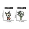 Money Tree Enamel Pins Custom Zombie Hand Brooches Lapel Badges Clothes Punk Cool Gothic Jewelry Gift for Friends