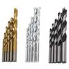 16PCS Twist Drill Bit Set High Speed Steel Straight Shank Twist Drill for Wood Plastic