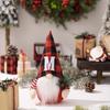 Merry Christmas Gnome Faceless Doll Ornaments Happy New Year Dwarf Doll Figurine  Kid Gifts