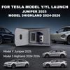 For Tesla Model Y/YL Launch Juniper 2025 Model 3Highland 2024-2026 Glovebox USB Hub Type-C Port Digital Splitter Docking Station