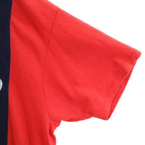 RESCARP 23ss Remake Short sleeve T-shirt Navy blue x red x gray Men's Used