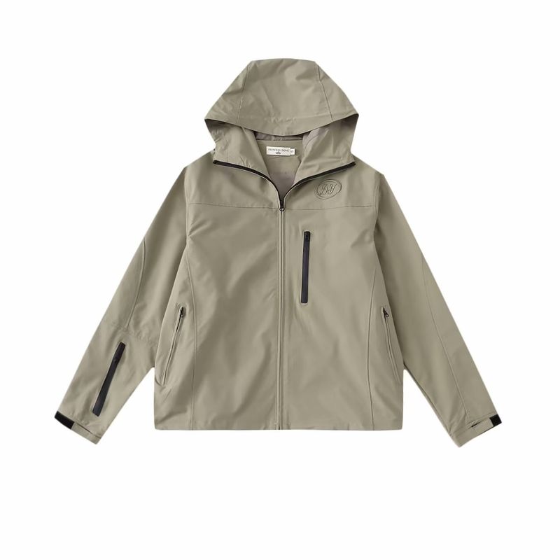 

Dy Mountain Outdoor Windproof American Jacket Texture Top Jacket 2023 New Blazer Couple Outerwear Deep Khaki S