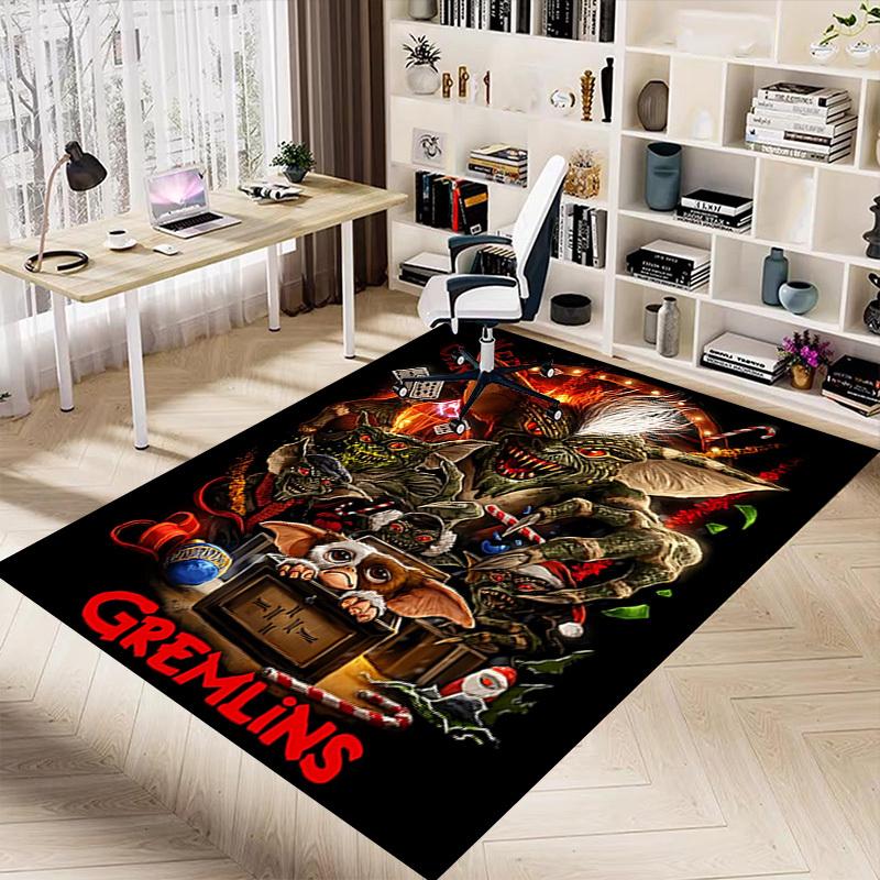 1pc Gremlins Christmas Carpet, Office Rug Outdoor Mat Home Decor Area Carpet Festival
