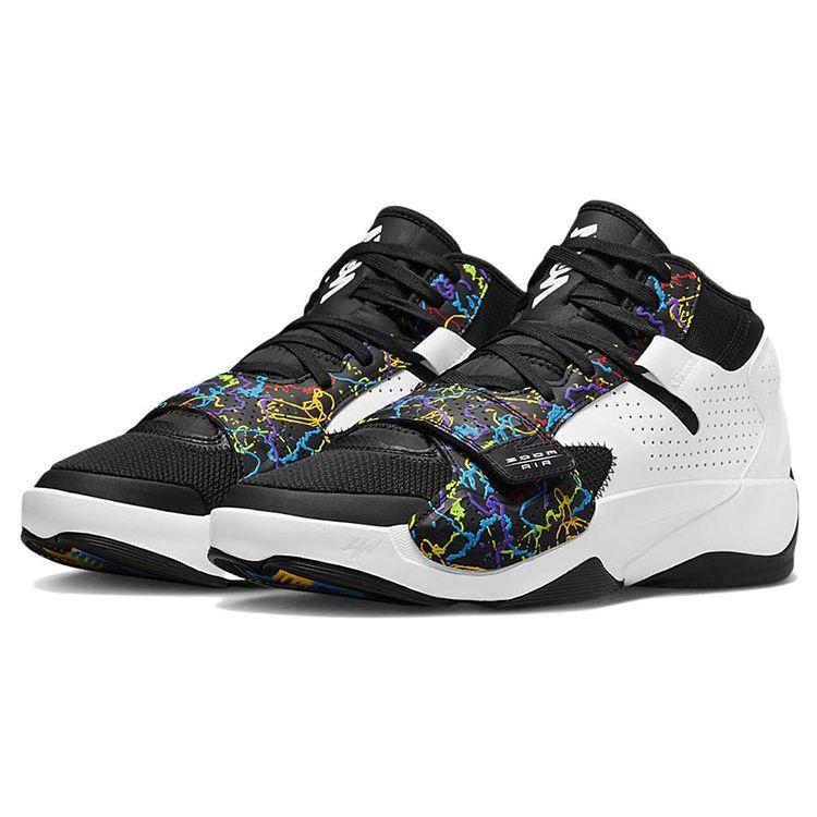 Air Jordan Zion 2 PF DO9068-003 Men's Leather Mesh Cushioned Mid-Top Performance Basketball Sneakers