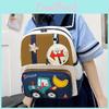 Bag Kids School With Cartoon Car Prints And Star Decor For Kindergarten Daily