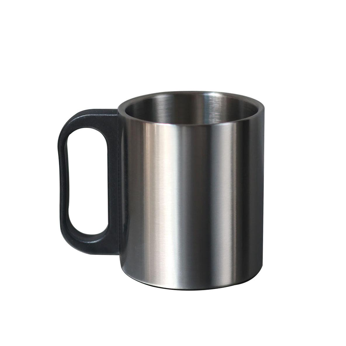 Двухслойная чашка для воды из нержавеющей стали, альпинистская кружка, портативная кружка для активного отдыха, портативная кружка для кемпинга, кружка 220ml