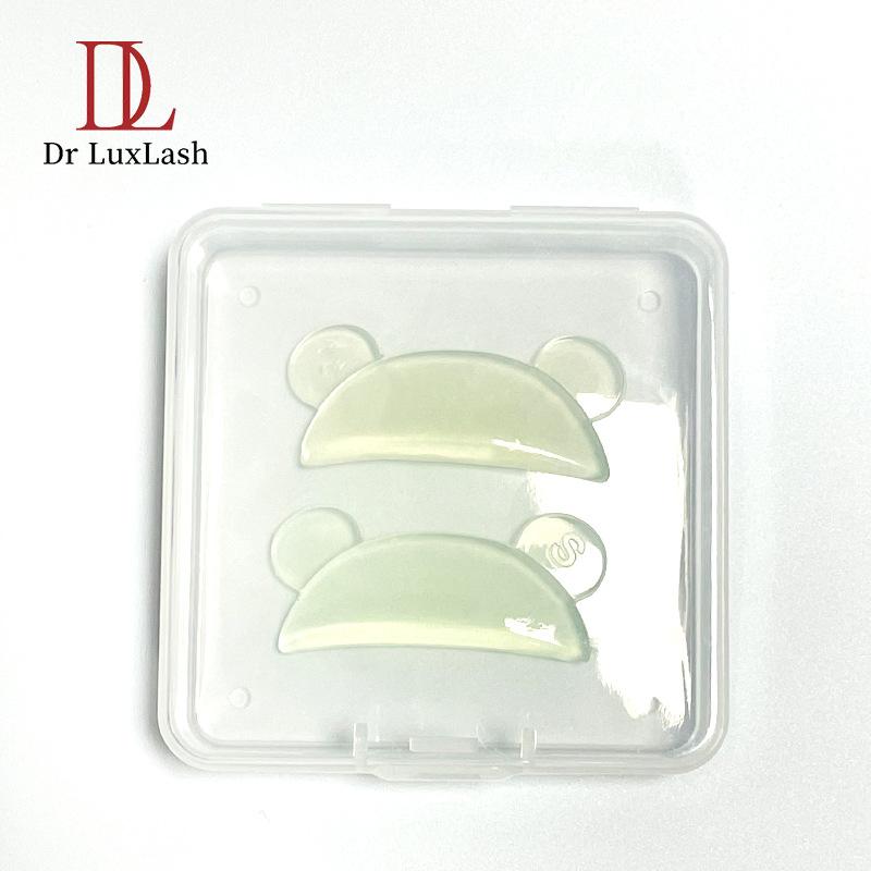 Glueless Mickey Curl Lower Eyelash Perm Keratin Small Eye Perm Eyelash Cover for Kids with Adhesive Pads Lash Lift Jellies