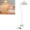 LED Floor Lamp 12W E27 Bulb 3 Light Modes 3000‑6500K Dimmable Remote Control Metal Standing Lamp with Foot   for Reading
