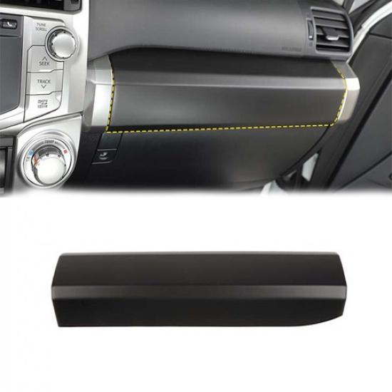 Matte Black Front Dash Co-Pilot Passenger Panel Trim Cover Strip For 4Runner 10+