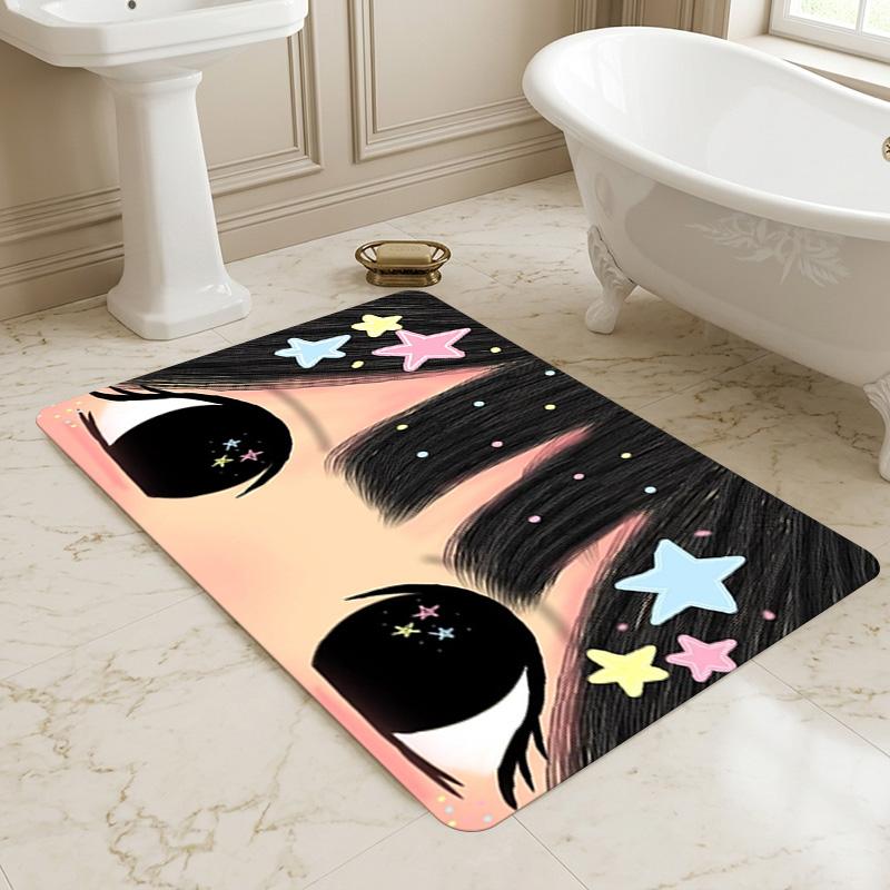 Star Eyes Living Room Nonslip Area Rug Soft Carpet For Bedroom Game Playroom Sofa Office Home Decor Doormat Christmas Gift C92952