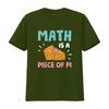 Math is a Piece of Pie Pi Day Lover T Shirt vintage Washed Soft homme designer clothes fashion Breathable Stretched Casual