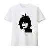 Herren Siouxsie Sioux Silhouette Punk Banshees T-Shirt vintage gewaschenes Oberteil für den Alltag vielseitig stilvoll Designerbekleidung