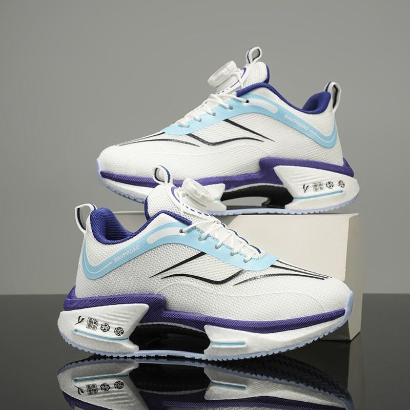 Kids Running Shoes Boys Girls Lightweight Breathable Sneakers With Anti-Slip Sole Shock Absorption