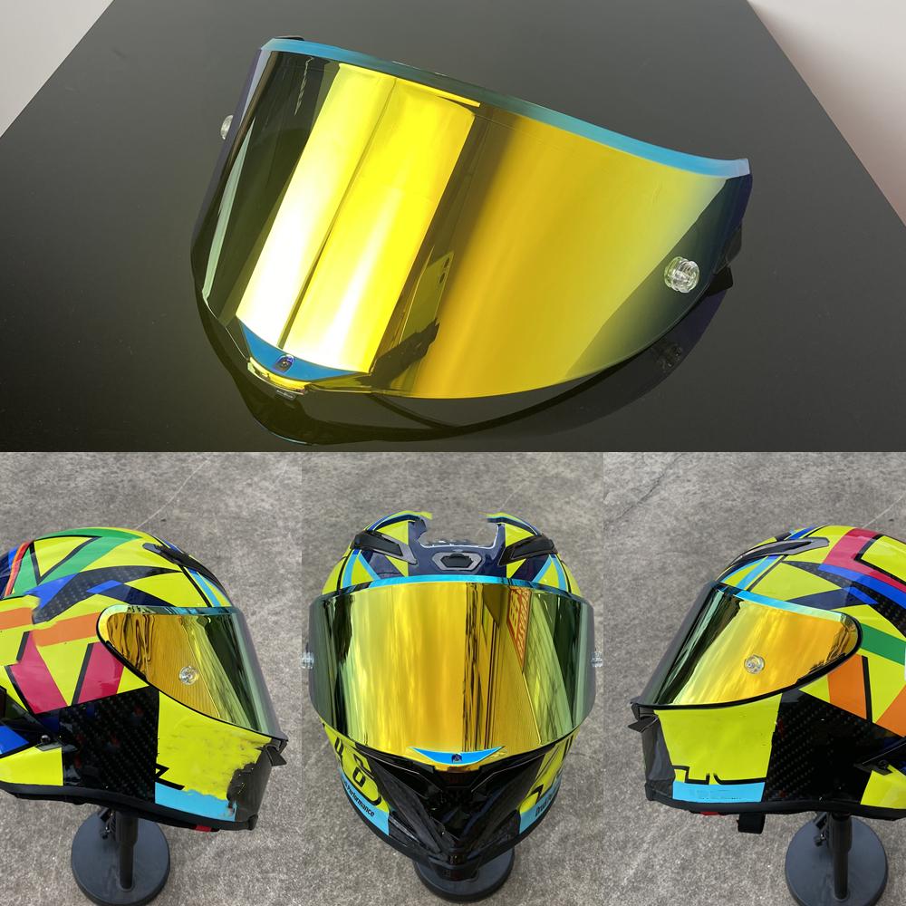 CORSA R RACE3 Helmet Shield for AGV PISTA GPR GPRR Helmet Visor Uv Protection Windshield Casco Moto Accessories