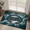 Tappeto in Cristallo Velluto Design Philadelphia Eagles Accogliente Non?Tappeto Stampato Antiscivolo per Camera da Letto Soggiorno Ingresso