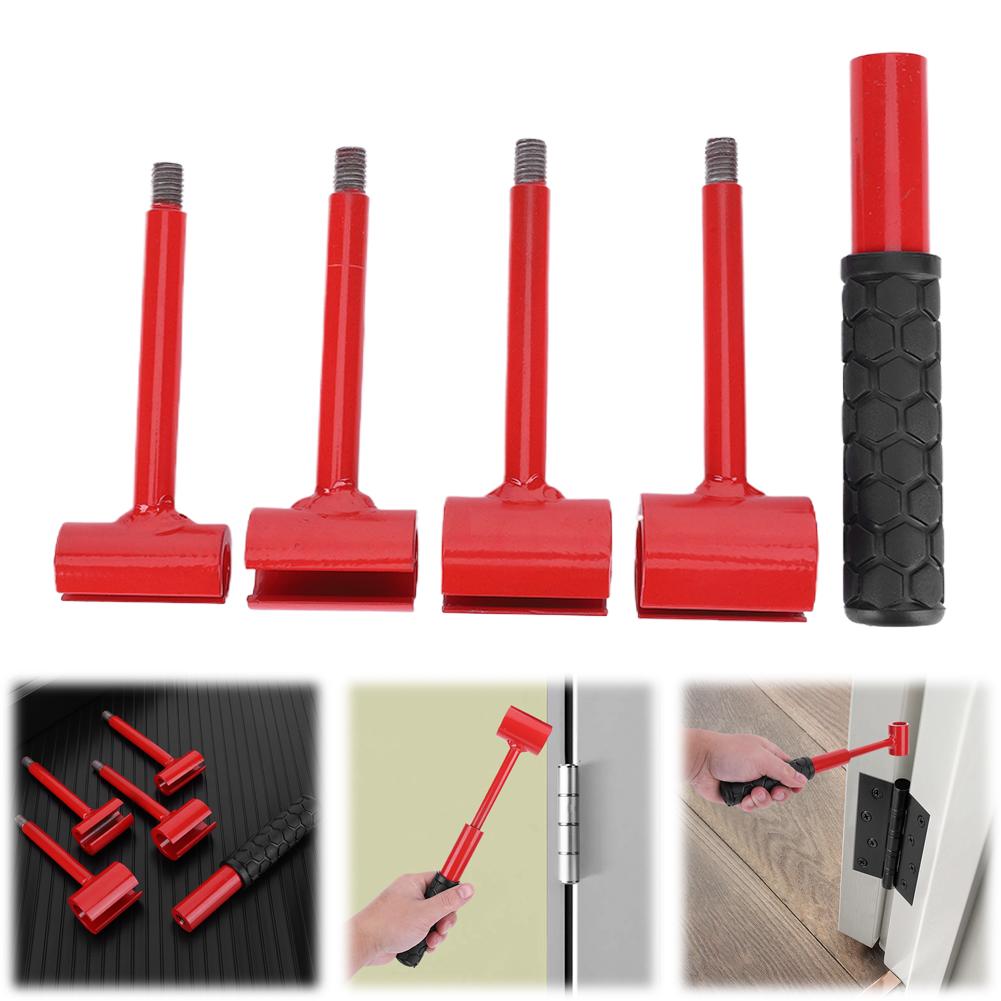 4-in-1 Türscharnier-Einstellwerkzeug Scharnierspalt-Einstellschlüssel Türscharnier-Schlüsselbieger für Wohn- und Gewerbegebrauch