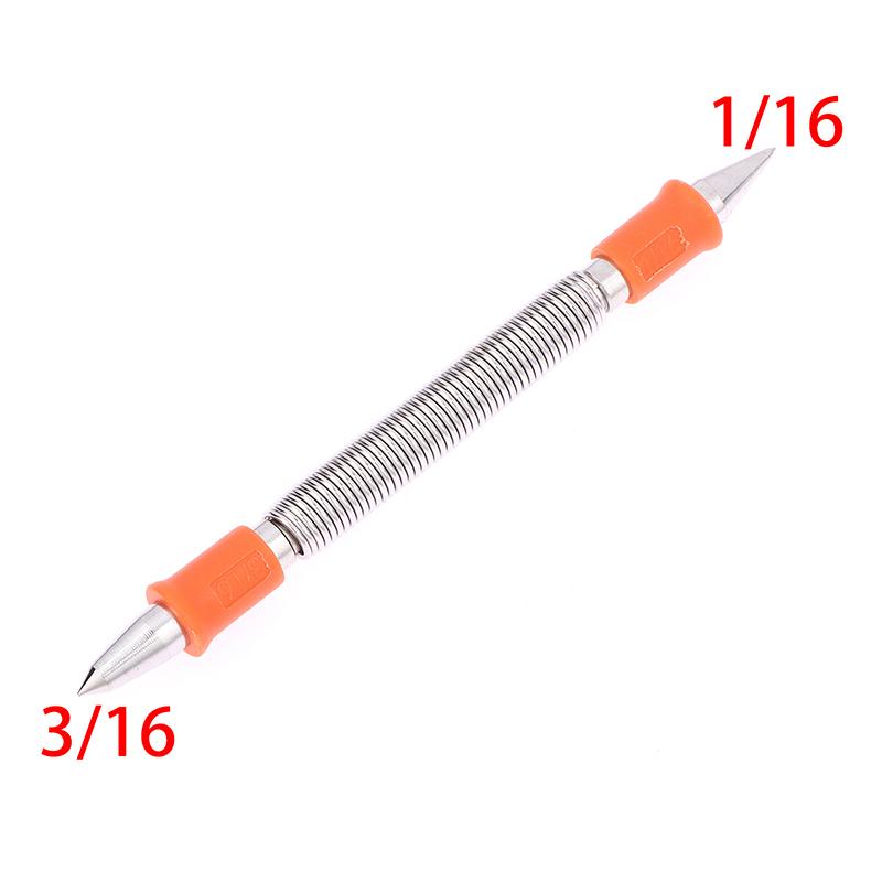 1/2Pcs Spring Tool Chisel Nail Punch Center Punch Pinning Punch Spring Loaded Rivet Removal Kit For Wood
