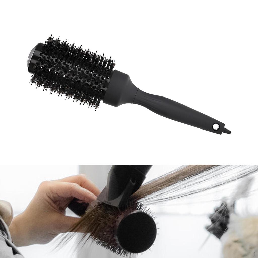 Hair Brush Comb Roller Styling Brushes for Smoothing Curling Detangling 25mm