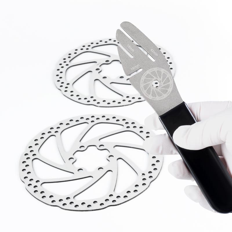 Adjustment Bicycle Rotor Truing Tools Durable Stainless Steel Bike Brake Disc Repair Tools