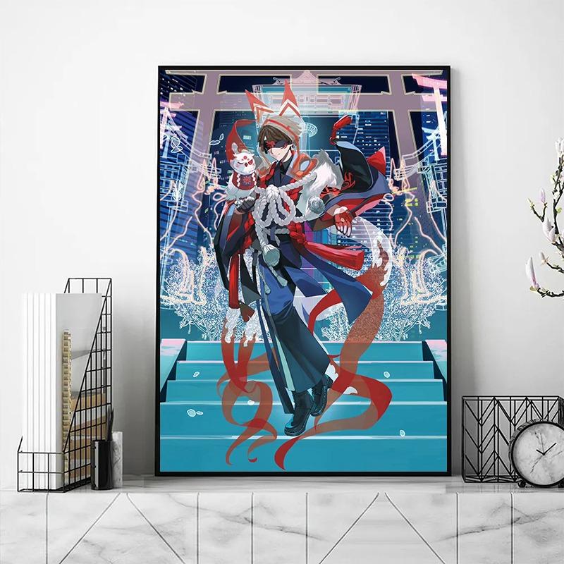 Classic Hot Horror Game Identity V Games Character Poster and Prints Canvas Printing Wall Art Picture for Living Room Home Decor