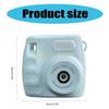 B03C Kids Digital Camera USB Rechargeable Mini Camcorder With 1080P Video Recording Front and Rear Lens Video Recorder