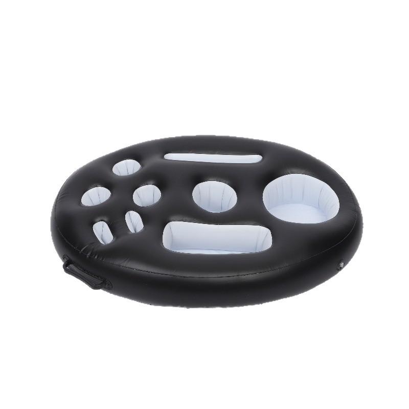 Inflatable Nine-Hole Floating Bar Tray for Pool Parties