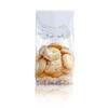 Sacchetti Trasparenti Sigillabili per Biscotti e Snack per Caramelle, Torrone e Torta Fiocco di Neve