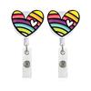 New Nurse Doctor Retractable Badge Reel with Horizontal Style Students  ID Business Card Work Card Badge Holder Office Supplies